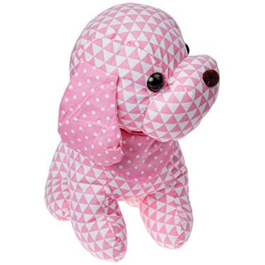 Imagem de Cachorro 29Cm Rosa Triangulos, Foffylandia, Rosa