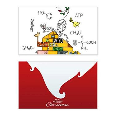 Imagem de Egypt Mummy Horus Chemistry Pyramid Holiday Holiday Merry Christmas Congrats Card Christmas Letter Message