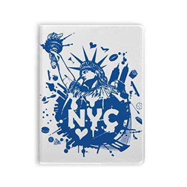 Imagem de Diário de capa macia para caderno New York City USA of Liberty