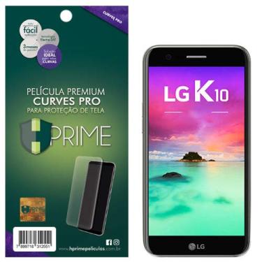 Imagem de Pelicula HPrime Curves Pro para LG K10 2017, Hprime, Película Protetora de Tela para Celular, Transparente