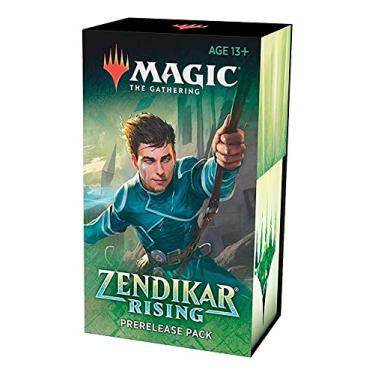 Imagem de Kit de pré-lançamento MTG Magic The Gathering Zendikar Rising caixa com 6 pacotes de booster