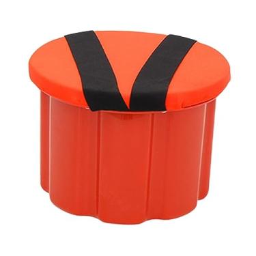 Imagem de Banqueta de Jardim, Cadeira de Pesca Ao Ar Livre, Leve com Assento de Trabalho de Jardim com Alça, Banquinho de Jardim Pequeno, para Fazenda de Pesca, 18cm Plástico, Tamanho real