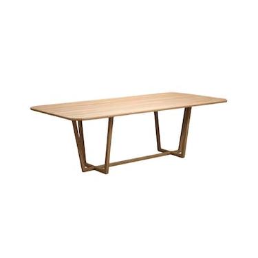 Imagem de Mesa de Jantar Retangular Herval Califórnia – Amêndoa