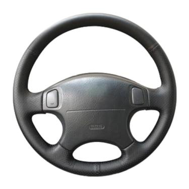 Imagem de Capa de volante, para Honda Accord 6 1998-2002, personalize couro costurado à mão DIY