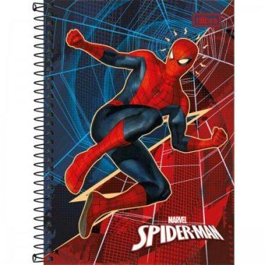 Imagem de Caderno Espiral 1/4 C/D 80 Folhas Spider Man Tilibra Capa Sortida