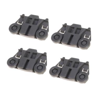 Imagem de Generic Kit De Reparo Da Roda Da Cesta Inferior 4 Unidades Rolo Da Cesta Inferior Máquina De Lavar Louça