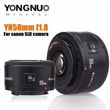 Imagem de YONGNUO-DSLR Lente de câmera com grande abertura  foco automático  Canon EF 60D 70D 5D2 5D3 600D T5