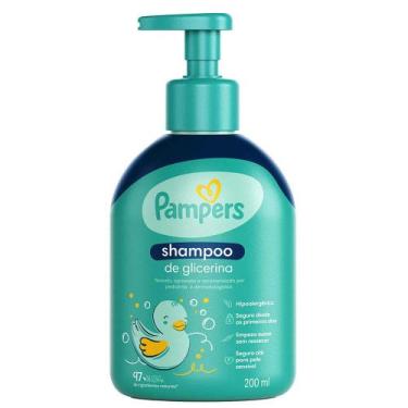 Imagem de Shampoo Hipoalergenico Pampers De Glicerina