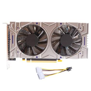 Imagem de Yoetaun Para 550ti 4GB GDDR5 128 Bits para PC de Baixo Ruído e Ultra-Alta Definição Desktop Gaming Placa de Vídeo Discreta Jogos de Cartas de Computador