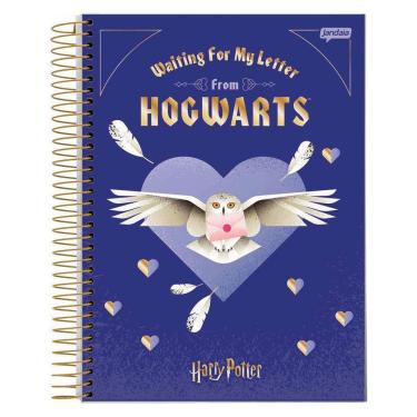 Imagem de Caderno Universitário Harry Potter Waiting For My Letter From Hogwarts 10 Matérias Com 200 Folhas Jandaia