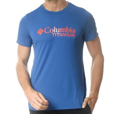 Imagem de Camiseta Columbia Neblina Titanium Burst M/C (Azul Claro)