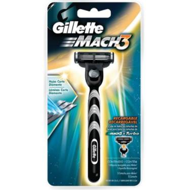 Imagem de Aparelho Barbear Gillette Mach3 Regular Unit