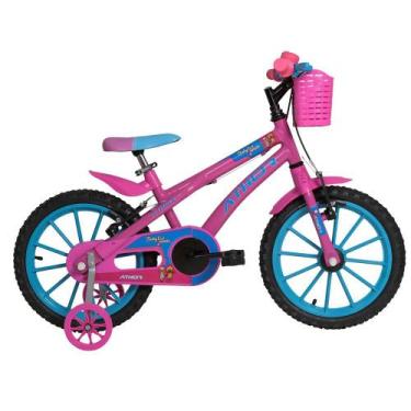 Imagem de Bicicleta Infantil Aro 16 Athor Baby Lux Angel Feminina Rosa