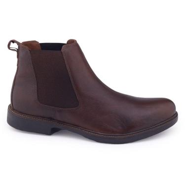Imagem de Bota Masc Freeway Gard 3931 Oxford Couro Chelsea Elástico