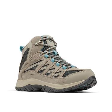 Imagem de Columbia Bota feminina Crestwood Mid impermeável para caminhada, Oliva nova, 6.5
