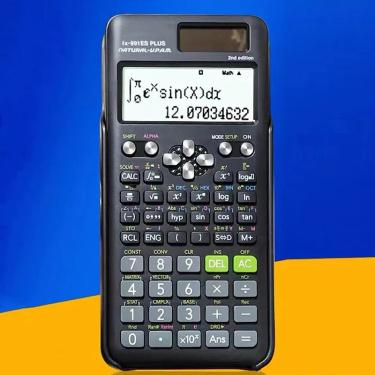 Imagem de Calculadora portátil fx-991es plus  calculadora científica durável  com contador elétrico led  para