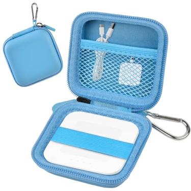 Imagem de Capa para leitor de cartão de chip, suporte rígido para bolsa de transporte compatível com A-SKU-0485 sem contato e leitor de chip com cabo de carregamento USB para cartões com chip EMV/Apple