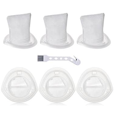 Imagem de Erinice Pacote com 6 filtros de substituição EVF100 para Black and Decker HNV220B, HNV215B, HNV115J, HNV115B, HNV220BCZ10FF, HNV220BCZ22FF, HNV115B, HHS315J01, peças de aspirador manual Dustbuster,