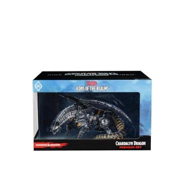 Imagem de WizKids Dungeons & Dragons Icons of The Realms: Icewind Dale: Rime of The Frostmaiden - Chardalyn Dragon Premium Set