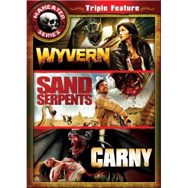 Imagem de Maneater Triple Feature 4: Wyvern / Sand Serpents / Carny
