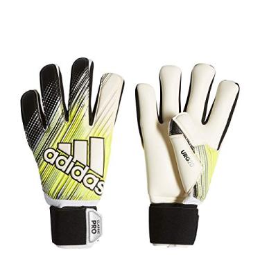 Imagem de Luvas de goleiro Adidas Classic Pro Fingersave, WHT/YEL, 7