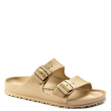 Imagem de Birkenstock Sandálias femininas EVA Arizona, Glamour Gold, 38 M EUA