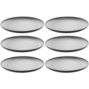 Imagem de Conjunto 6 Pratos 18cm Melamina Lyor Tóquio Oriental Japones