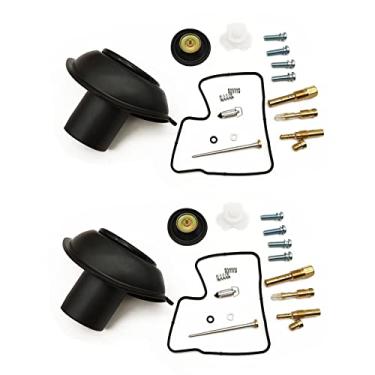 Imagem de Kit de reparo de carburador de reconstrução de carburador válvula de corte de ar de pistão a vácuo de diafragma para Shadow VLX600 VT600C VT600CD XL 600 C CD