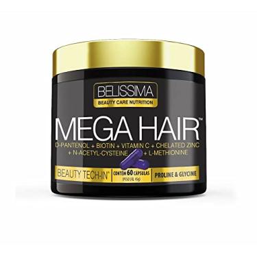 Imagem de BELÍSSIMA MEGA HAIR (FORTALECIMENTO E CRESCIMENTO DOS FIOS) - 60 CAPS MEGA HAIR
