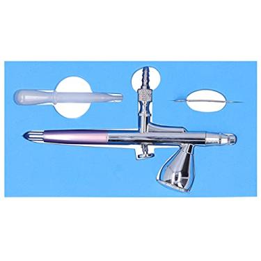 Imagem de Kit de Aerógrafo G1/8, Controles de Gatilho de Escova de Ar, Caneta Spray de Tinta Fácil de Manusear, Material de Latão Resistente para Impressão de Modelos, Decoração de Casa e