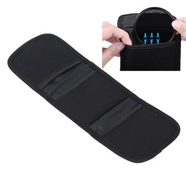 Imagem de Bolsa de Armazenamento de Filtro à Prova D'água à Prova de Choque, Bolsa Organizadora de Carteira Com Suporte de Filtro Compacto à Prova de Poeira para 3 Filtros, Bolsa