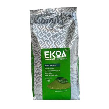 Imagem de Erva Mate Para Chimarrão Ekoa - Kit Com 6 Kgs - Moída Fina