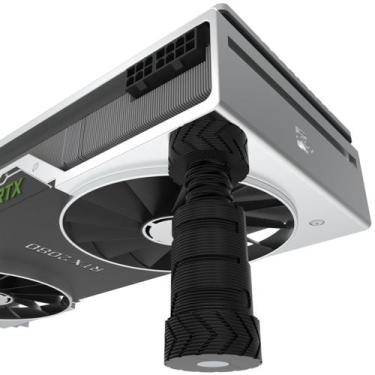 Imagem de Suporte Vertical De Placa De Vídeo de 5 cm a 8 cm - ARTBOX3D, Preto