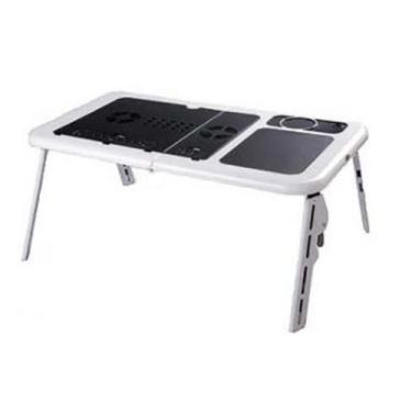 Imagem de Suporte Mesa Portatil Para Notebook E Netbook Com 2 Cooler - Tomate, P