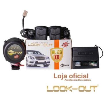 Imagem de Alarme Antifurto Automotivo Carro Com Bloqueio Look - Out - look out