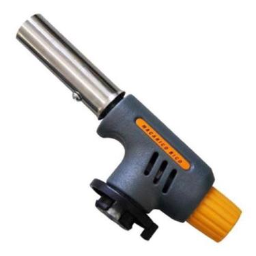 Imagem de Maçarico Portátil Auto Ignição Multiuso para Solda e Culinária a Gás -