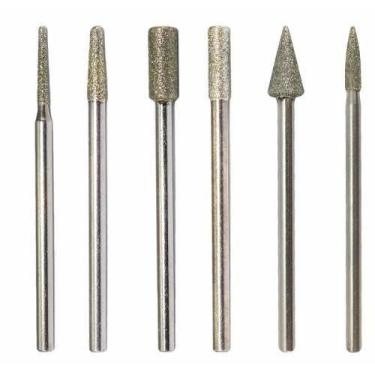 Imagem de Kit 6 Brocas Diamantadas para Podologia Beltec