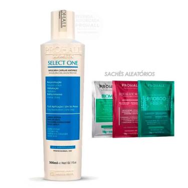 Imagem de Select One Antifrizz Prohall 300ml + 3 Sachês da Prohall