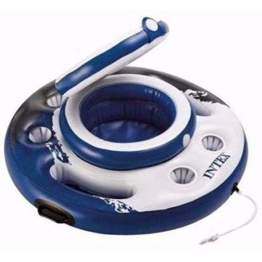 Imagem de Bar Flutuante Intex Cooler Inflável Piscina 24 Latas Boia