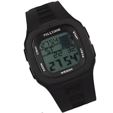 Imagem de Relógio De Pulso Masculino Digital Prova Dágua Preto Moderno - Pallyja