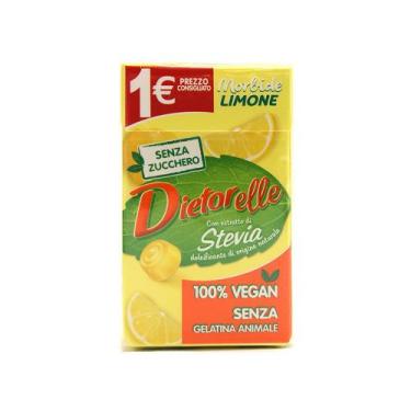 Imagem de Bala de Goma Vegana Sabor Limão Sem Açúcar Dietorelle 27g