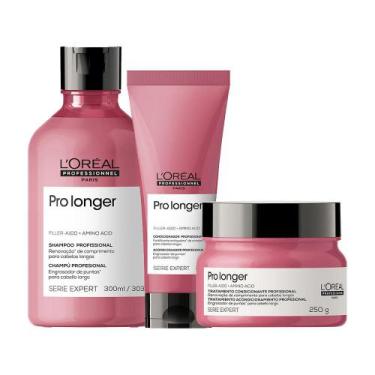 Imagem de Kit L'Oréal Professionnel Pro Longer- Sh+Cond+Másc - Loréal Profession