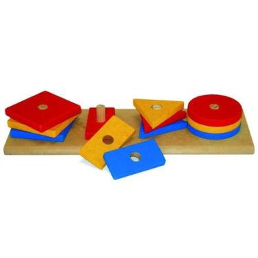 Imagem de Brinquedo Prancha De Formas Geométricas - Jottplay