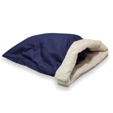 Imagem de Caminha Toca Saco de Dormir para Gatos (Azul)