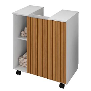 Imagem de Gabinete de Banheiro Pequin 1 PT Branco