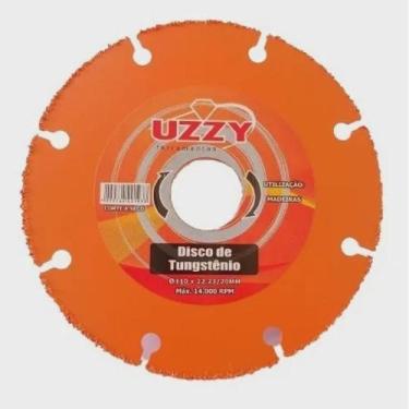 Imagem de Disco de Corte de Tugstênio Uzzy p/ Madeira 110x22.23x20mm