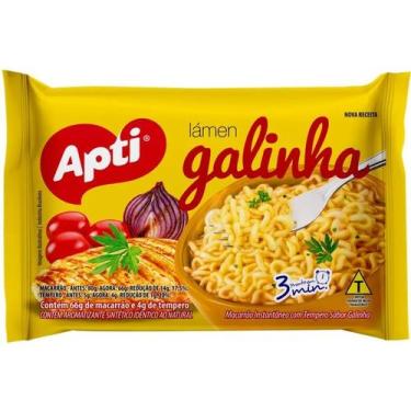 Imagem de Macarrão Instantâneo Lámen Galinha  Apti Miojo 85g