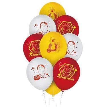 Imagem de Balão N9 Tema Homem de Ferro Festa Aniversario Decoraçao - Crgfestas