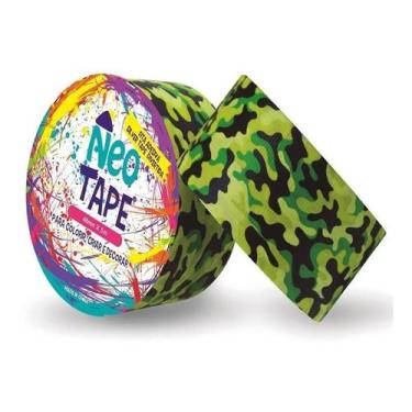 Imagem de Fita Adesiva Silver Tape Estampa Divertida 4,8X5M Camuflada - Geral
