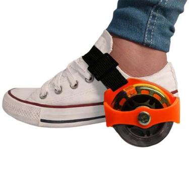 Imagem de Patins Adaptador Para Tênis Com Led Rodinhas Bh Store - Bhstore, Laran